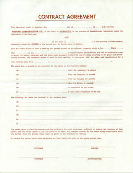 Contract Form