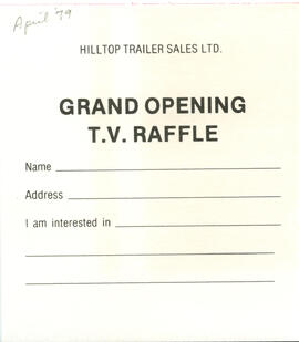 Raffle Ticket