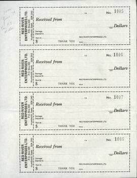 Receipt Form