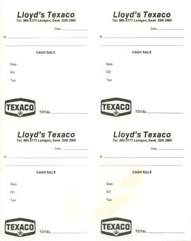 Receipt Form