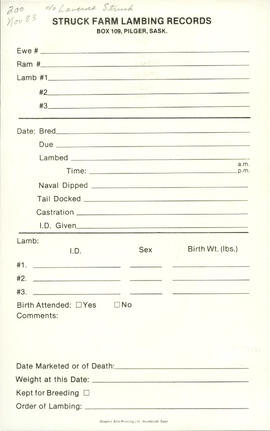 Information Form