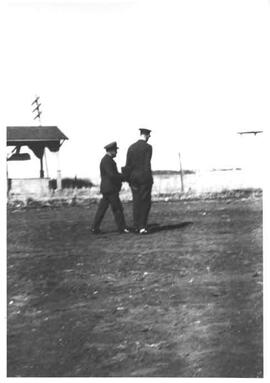 Father Athol Murray in uniform