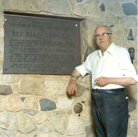 Father Athol Murray in the Rex Beach Room