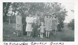 "Oxborough Church Goers" Near Biggar, Saskatchewan