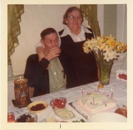 Elmer Bourke's Seventy First Birthday in Biggar, Saskatchewan