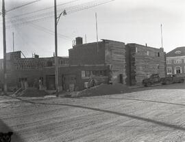 Construction of Canada Post Office in Biggar, Saskatchewan