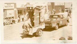 Outhouse and Clowns Parade Float