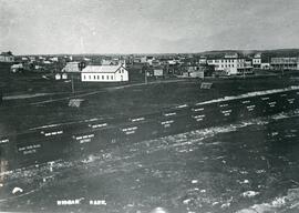 Aerial View of Biggar From Coal Dock