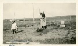 H.W. Allin's Grave At Monarch Cemetery Near Biggar, Saskatchewan