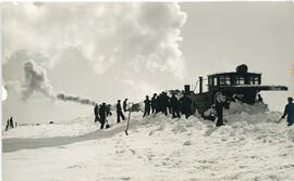 Railway Snow Plow near Biggar