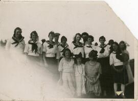 After Picnic Ball Game in Biggar, Saskatchewan