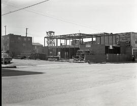 Construction of Canada Post Office in Biggar, Saskatchewan