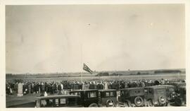 Dominion Day Crowd in Biggar, Saskatchewan