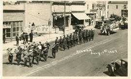 Dominion Day Parade in Biggar