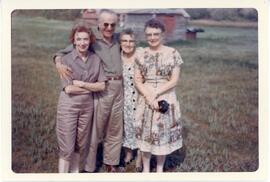 At Stan Teasdale's Farm near Biggar, Saskatchewan