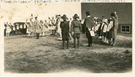 Confederation Pageant at Triumph School Near Biggar, Saskatchewan