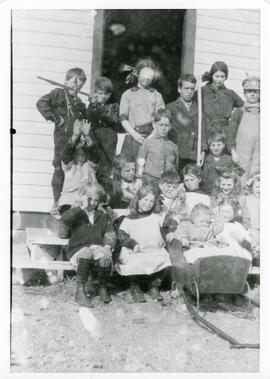 Clunie School Near Argo, Saskatchewan