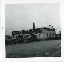 Demolition of St. Gabriel's Church and Convent in Biggar, SK