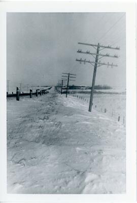 "One Mile East of Biggar, Saskatchewan"