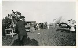 Horse races and fair in Biggar, Saskatchewan