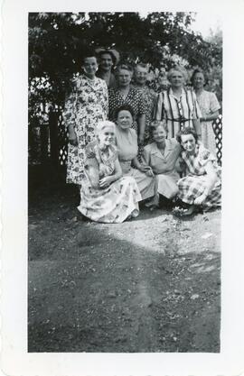 A Group of Women in Biggar, Saskatchewan