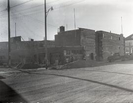 Construction of Canada Post Office in Biggar, Saskatchewan