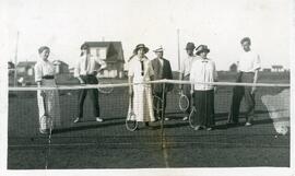 Tennis Court in Biggar, Saskatchewan