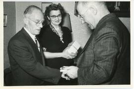 "Dick Burgess and Wife" in Biggar, SK