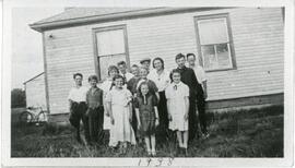 Vanceview School near Biggar, Saskatchewan