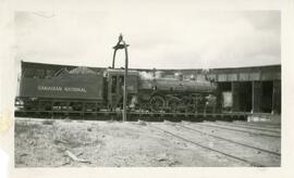 The Roundhouse Turntable in Biggar, Saskatchewan