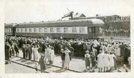 "The King and Queen Visit Biggar" in Biggar, Saskatchewan