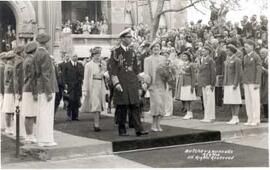 Royal Couple in front of Legislative Building