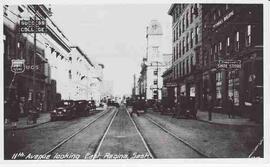 11th Avenue looking east, Regina, Saskatchewan