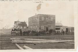 Funeral procession, Esterhazy, Saskatchewan