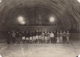 Hockey teams at the Melville Ice Rink