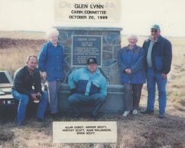 Glenn Lynn Cairn Committee October 20, 1999 Photograph