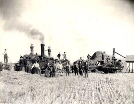 Unidentified threshing outfit