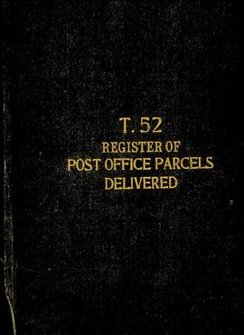 Register of Post Office Parcels Delivered - Indian Head (1931-1942)