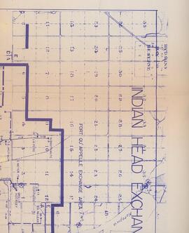 Indian Head Area Telephone Exchange Map (1975)