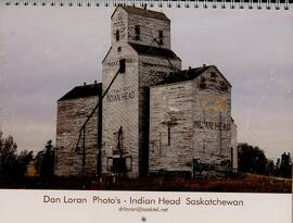 Calendar of the destruction of Indian Head's last wooden grain elevator