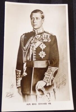 H.M. King Edward VIII Post Card