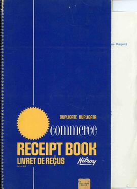 Sunny South Telephone Company receipt book