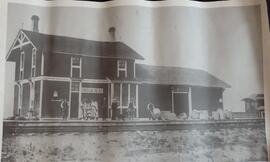 Indian Head Station in the Late 1880's- Courtesy Canadian  Pacific Archives