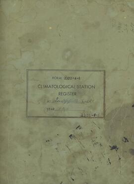 Climatological Register Qu'Appelle Station 1948 - 1949