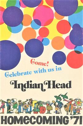 Come! Celebrate with us in Indian Head - Homecoming '71