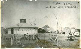 Bell barn and portable granaries