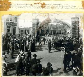 Visit by the Governor-General, the Duke of Connaught