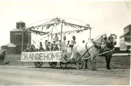 Orange Home float