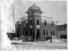 Lloydminster Post Office under construction