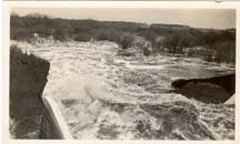 Spillway at Melfort Sask.